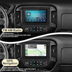 8Core 64GB ROM Car Radio for Chevy Silverado GMC Sierra 2014-2018, Android 13 10.1" Stereo with Wireless CarPlay Android Auto BT GPS SWC Backup Camera 4GB RAM + 64GB ROM