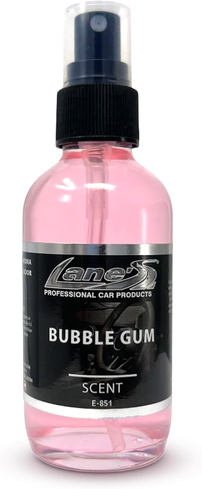LANE’S Premium Car Air Freshener "Bubble Gum" - 4oz Water-Based, Long-Lasting Auto Scent Spray - Food, Pet, Odor Smell Deodorizer for Cars, Trucks, SUVs' Interior Leather, Carpet, Upholstery