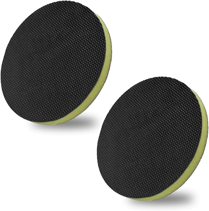 5.82'' Fine Grade Car Clay Bar Pad, Wipe Foam Pads for Car Polisher and Rotary Polisher, DA Polish Pad Replacement Tool for Remove, Novel Auto Detailing Kit (2PCS)