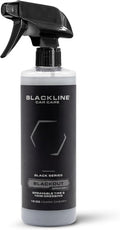 Blackline Blackout Sprayable Trim and Tire Dressing - Premium Satin Finish, No Sling, UV and Water Resistant - For Plastic, Rubber, Vinyl, and Tires - Safe for All Vehicles - 16 fl oz