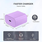 iPhone Fast Charger,Type C Wall Charger Block Plug and 10ft USB C to Lightning Charging Cable Cord Long,Power Adapter Cube Brick Box for Apple iPhone 14 Pro Max/14 Plus/14/13/12 Mini/11/XS Max/XR/iPad
