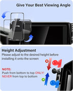 SKYLOTEC Car Phone Holder for Honda CR-V CRV 2017 2018 2019 2020 2021 2022 Accessories 5/7-Inch Screen Fixed Clip, Automobile Cradles Phone Mount, Cell Phone Base Not Block Air Vent