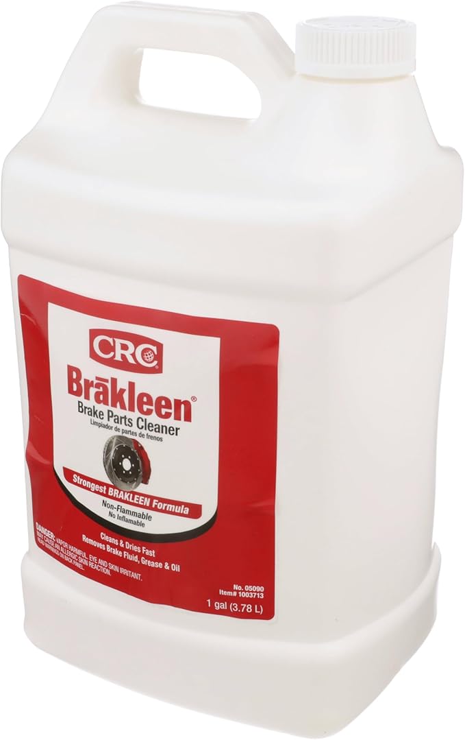 CRC Brakleen 1003712 Brake Parts Cleaner Non-Flammable, 1 Gallon, [1 Pack]