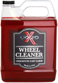 Liquid X Wheel Cleaner - Easily Removes Stubborn Brake Dust, Non-Acidic Formula - Non-Corrosive Removes Grease & Grime (1 Gallon)