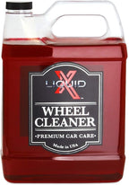 Liquid X Wheel Cleaner - Easily Removes Stubborn Brake Dust, Non-Acidic Formula - Non-Corrosive Removes Grease & Grime (1 Gallon)
