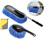 Car Wash Brush Wheel Brush Scrub Brush Soft Bristle Cleaning Brush Vehicle Detailing Tool Paint Protection Truck SUV Auto Care(2pcs with PVC)