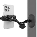 Mippko Magnetic Phone Holder,Heavy Duty Phone Mount for Truck/Tractor/Forklift/Boat/Motor Vehicles,Fit 3.5~7.5" iPhone/Nexus/Smartphone,360°Adjustable Arm 3.46" Magnetic Base