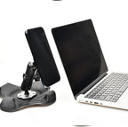 VAUBORTTI Magnetic Phone Holder for Desk&Car Dash,Aluminum Arm, Non-Slip Beanbag Base, 360° Rotation at 3 Points, Compatible with MagSafe iPhone 12-16 Series, Fits RAM B Size 1" Ball