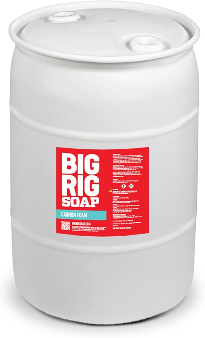 Cannon Foam 30 gal Detergent Wash for Trucks, Trailers, RVs, Buses, Heavy Equipment