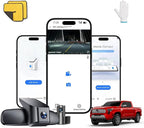 4K Dash Cam Suitable for Toyota Tacoma 2024-2025 SR SR5 TRD Sport Pre-Runner Off Road Limited & Tacoma Hybrid, OEM Look, UHD 2160P Video, WiFi & APP, Loop Recording, Plug&Play, 128GB (F10pro)