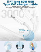 USB C Charger for iPhone 17/16 Charger Fast Charging,Type C Charge Apple Fast USB C Wall Chargers Block Adapter 6FT Charging Cable Cord for iPhone 17 Pro Max/Air/16/16Pro/15/15 Plus/iPad Pro/Air/Mini
