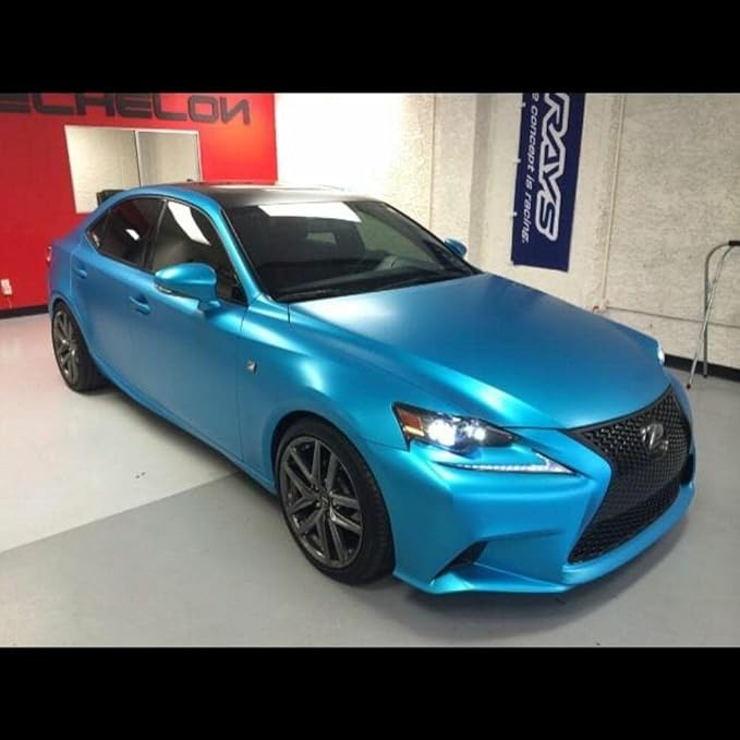 3M Car Wrap Roll 2080 Satin Ocean Shimmer | S327 | (5ft x 30ft (150 Sq/ft)) | Automotive Vinyl Wrap for Cars - Car Interior Wrap & Exterior | w/Free Instawraps Pro Glove