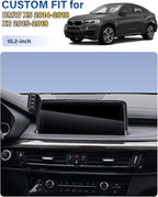 Phone Mount for BMW X5 2014-2018 / X6 2015-2019 Accessories 10.2-Inch Screen Fixed Clip, Car Magnetic Phone Holder Compatible with MagSafe, Strong Magnets 15W Wireless Charger Cell Phone Base