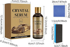 PTZ Crystal Serum, Advanced Graphene Ceramic Coating for Cars, 9H Hardness High Gloss Auto Detailing DIY Coating (2 PCS)