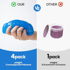 Car Cleaning Gel, 4 Piece Car Cleaning Kit, Men's and Women's Car Detailing Supplies Accessories, Car Trim Dust, Crevice Cleaner, Vent Removal Grease and Dust, Clean Keyboard Cleaner.