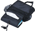 KAFEEK Car Seat Organizer/Auto Seat Back Organizer/Multi-Pocket Travel Insulated Drinks Holder Cooler/Storage Bag Cool Wrap Bottle Bag with Mesh Pockets(Heat-Preservation)