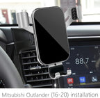 Car Phone Holder for Mitsubishi Outlander 2014-2021 and Mitsubishi Outlander PHEV 2018-2022 Auto Interior Accessories Best Cell Phones Mount Cellphone Mobile Cradle Charging Navigation Bracket