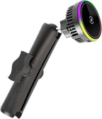 1" Ball Magnetic Wireless Charging Phone Holder with 5.9" Long Arm for MagSafe iPhone 17/16/15/14/13/12 Series - 15W Fast Charging, TEC and Fan Dual Cooling - Compatible with RAM B Size Mounts