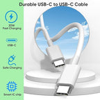 USB C Charger for iPhone 17/16/15 Charger Fast Charging,20W Apple Fast USBC Wall Chargers 2Pack Type C Blocks Adapter Fast USBC Charging Cable Cord for iPhone 17 Pro Max/16Pro/15Plus/iPad Pro/Air/Mini