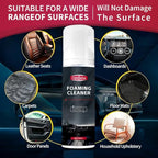 2Pcs Multi-Purpose Foam Cleaner for Car Interior Upholstery Cleaner Foam for Seats,Carpets, Dashboard, Mats, Leather, Vinyl, Quick Remover Stains, Foam Spray for Auto, RV, Home Use(150ml*2)