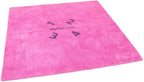 Autofiber [Quadrant Wipe] Premium Coating Leveling Towel (16"x16") 10 Pack (Pink)