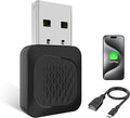 Wireless CarPlay Adapter, Smallest Mini Edition, Converts Wired to Wireless CarPlay, Plug & Play Adapter, Compact Design for Apple iPhone iOS 10+ with USB/USB-C Port