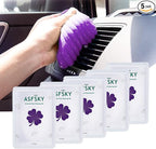 ASFSKY Car Cleaning Gel - 5 Pack Purple, Dust Cleaner for Cars & Keyboards