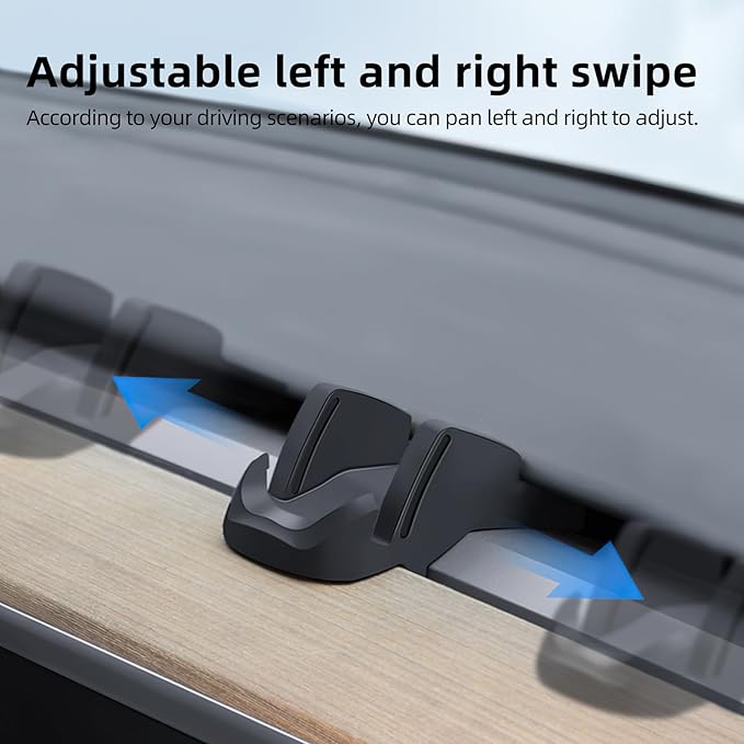 Dashboard Phone Mount for Tesla Model 3 Y Car Cell Phone Holder Silicone Non-Slip Phone Stand Compatible with All Smartphones (2021-2023 Model 3 & 2021-2024 Model Y)
