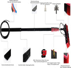 Extendable Window Cleaning Brush for Solar Panels, 35cm Brush Head, 10M Hose Fed Pole Kit, Perfect for Conservatory Roof & Hard-to-Reach Areas, 5.4M/18FT Length