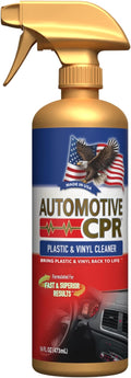 Heavy Duty Plastic & Vinyl Cleaner 16 oz – Deep Clean Spray for Vinyl Seats, Dashboards, Door Panels & Exterior Trim – Non-Greasy, Residue-Free Finish for Cars, Trucks & SUVs