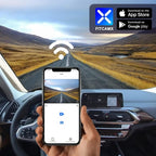Fitcamx 4K Dash Cam Suitable for BMW F Chassis (Model B) 1 2 3 4 5 7 Series X1 X2 X3 X4 X5 X6 X7, OEM Style, 2160P UHD Video, Built-in WiFi & APP, Loop Recording, G-Sensor, Easy to Set, 64GB Card