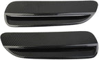 Car Engine Hood Air Outlet Vent Cover Trim Compatible with Pontiac G8 08-09/Holden Commodore 06-12 Car Front Engine Hood Vent Air Flow Intake Body Moulding Protection Cover decoration (carbon fiber)