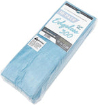 The Rag Company - Edgeless 300 - Microfiber Detailing Towels, Perfect for Removing Polishes, Sealants, and Glaze; Great for Interior Cleaning and Dirty Jobs; 300GSM, 16in x 16in, Light Blue (10-Pack)