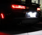 iJDMTOY Xenon White 3W Full LED License Plate Light Kit Compatible With Chevrolet 2014-24 Camaro, 2013-15 Malibu, 2011-15 Volt, 2016-up Cruze, 18-SMD White LED & Can-bus Error Free