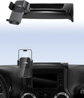SKYLOTEC Phone Holder for Jeep Wrangler JK JKU 2011-2016 2017 2018 Accessories Automobile Cradles Phone Mount, Dashboard Mount Dash Tray Not Block Air Vent