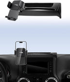 SKYLOTEC Phone Holder for Jeep Wrangler JK JKU 2011-2016 2017 2018 Accessories Automobile Cradles Phone Mount, Dashboard Mount Dash Tray Not Block Air Vent