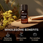 100% Pure Palo Santo Essential Oil - 0.34 Fl Oz - Palo Santo Oil for Hair, Skin, Diffuser, Aromatherapy & DIY Candle Making Scent