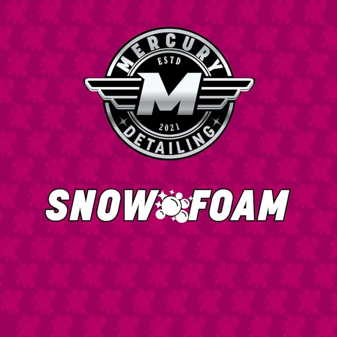 Snow Foam Car Wash Soap 16 oz (Pack of 1) | pH Neutral | Thick Suds for Foam Cannon & Pressure Washer | Safe for All Finishes | High Foaming Cleaner for Car Detailing Kit, Paint, Plastic & Vinyl