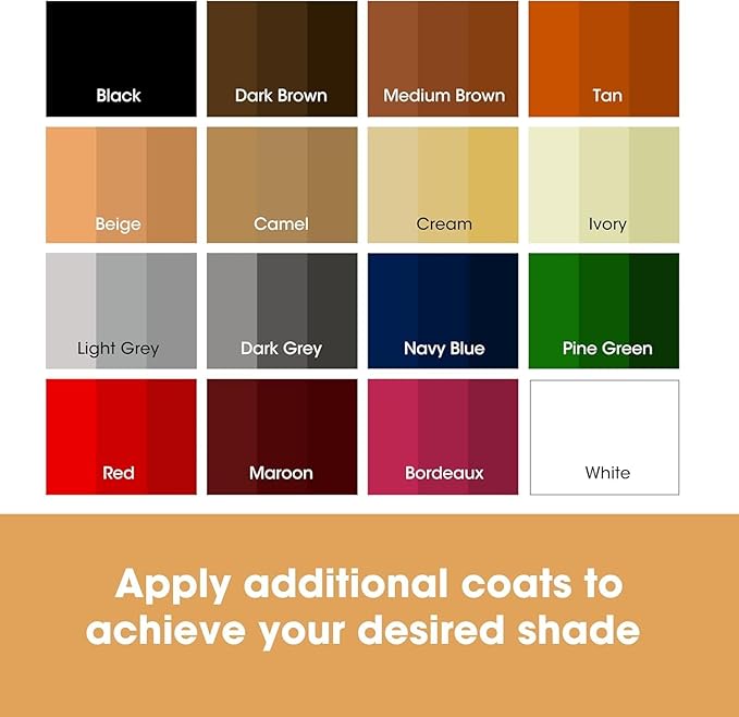 Furniture Clinic The Original Leather Recoloring Balm Light Grey Leather Dye for Furniture, Couches & Car Seats - Restore Scratched, Faded, & Damaged Surfaces