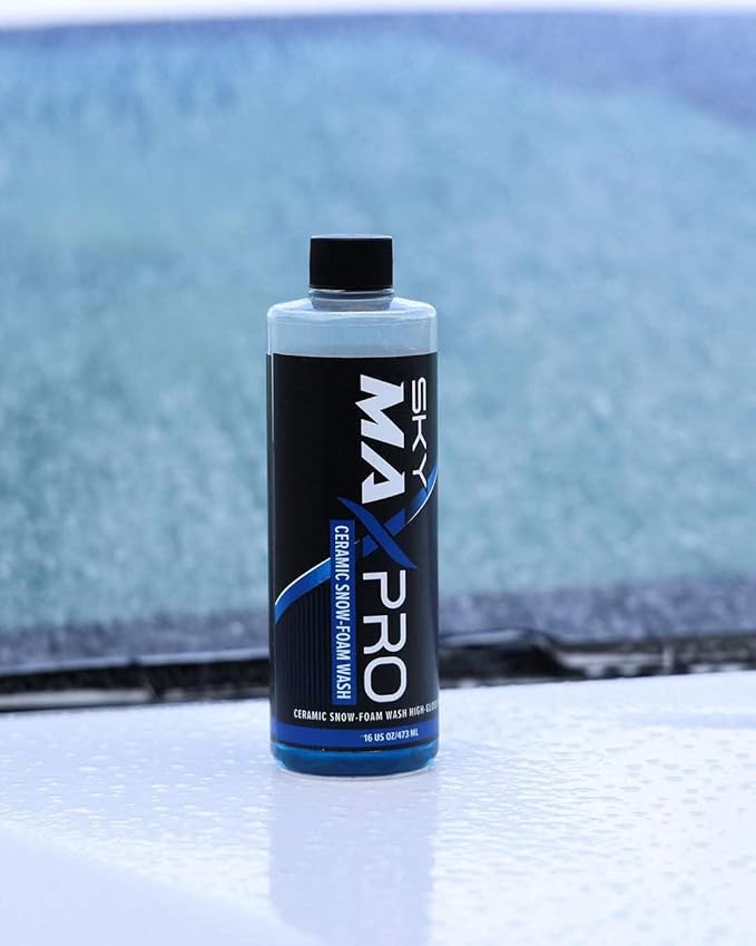 Ceramic Snow Foam Car Wash Shampoo High-Gloss Hyper Foaming Ceramic Car Wash Soap 1 GALLON