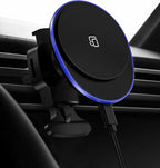 Samsung Galaxy S26 Ultra Wireless Car Charger, 15W Magnetic Car Mount Charger for Samsung Galaxy S26 S25 Ultra, for Apple Magsafe 360° Adjustable Air Vent Mount Charge for iPhone 17e 17 16 15 Pro Max