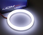 iJDMTOY 80mm White/Amber Switchback LED Halo Ring Retrofit Lighting Kit