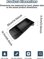 Ruiya For Lexus TX Center Console Organizer for Lexus TX 350 Accessories Double Layer Armrest & Dash Storage Tray Compatible with 2024 2025 2026 Lexus TX (TX350/TX500h+/TX550h)(3Packs)