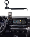 PZK Car Phone Holder for Chevy Silverado 1500/GMC Sierra 1500 2022 2023 2024 2025 2026 Accessories 13.4-Inch Screen Compatible with MagSafe Chevy Phone Mount with 360° Rotating Extension Rod