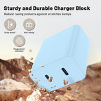 45W Dual Port Super Fast Charger with Long USB C to C Cable 10ft,Type C Wall Charger Block and Android Phone Charging Cord for Samsung Galaxy S26 Plus/S25 Ultra/S25+/S24+/S23+/S22+/S21/S20/Note 20/10+