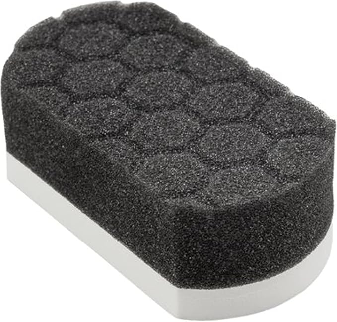 Chemical Guys ACC220 White Easy Grip Soft Hex Logic Applicator Pad, 1 Pack