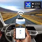 Fitcamx Front 2160P+Rear 1080P Dash Cam Adaots for BMW 3 4 M3 M4 2020-2024 (Model C) 330i 430i Xdrive 330e M340i M440i Coupe, OEM Look, WiFi Connect & APP, Dual Loop Recording, G-Sensor, 128GB Card