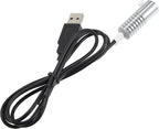 ACROPIX 10mm 0.39" 2W LED Aluminum Light Source Illuminator Decoration USB LED Light for Car DIY White - Pack of 1