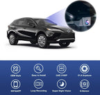 Fitcamx 4K Dash Cam Adapts for Toyota Venza 2021-2024 LE XLE Limited Nightshade Edition, Integrated OEM Look, UHD 2160P Video, Built-in WiFi & APP, Loop Recording, G-Sensor, Plug & Play, 64GB Card