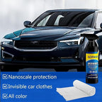 Sopami Car Coating Spray, Quick Effect Coating Agent, Car Scratch Wax Polish Spray Waterless Wash, Quickly Coat Car Wax, Oil Film Emulsion Glass Cleaner with towel for All Car